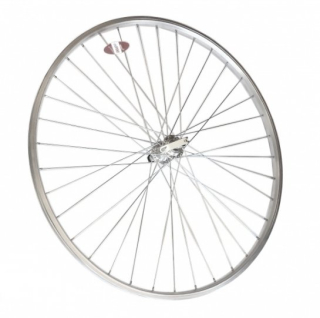Kolo zapletené 26" 559-21 zadní RU 36 děr stříbrné