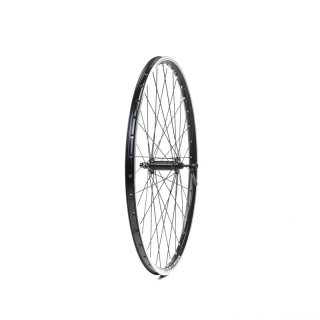 Výplet 622/28" přední, ráfek dvoustěnný černý, náboj Shimano RU TX-500 32 děr
