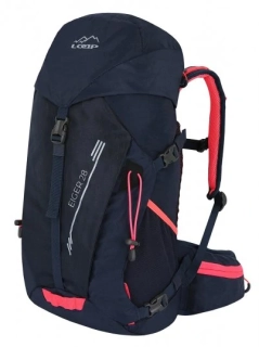 Batoh LOAP EIGER 28 tmavě modro/růžový