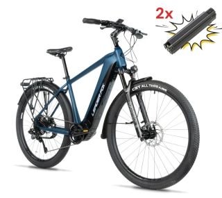 Leader Fox Barnet 20 Ah 28" pánské tmavě modré 2025 22,5" + baterie ZDARMA